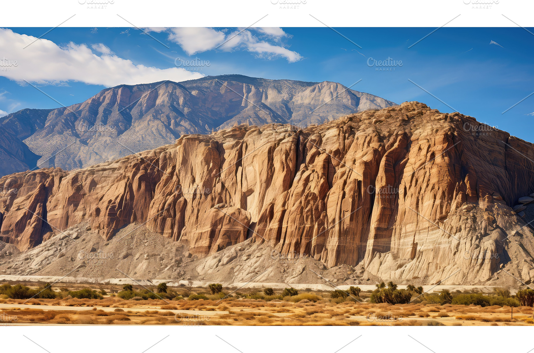 tectonic fault block mountains ai, a Background Photo by pikepicture