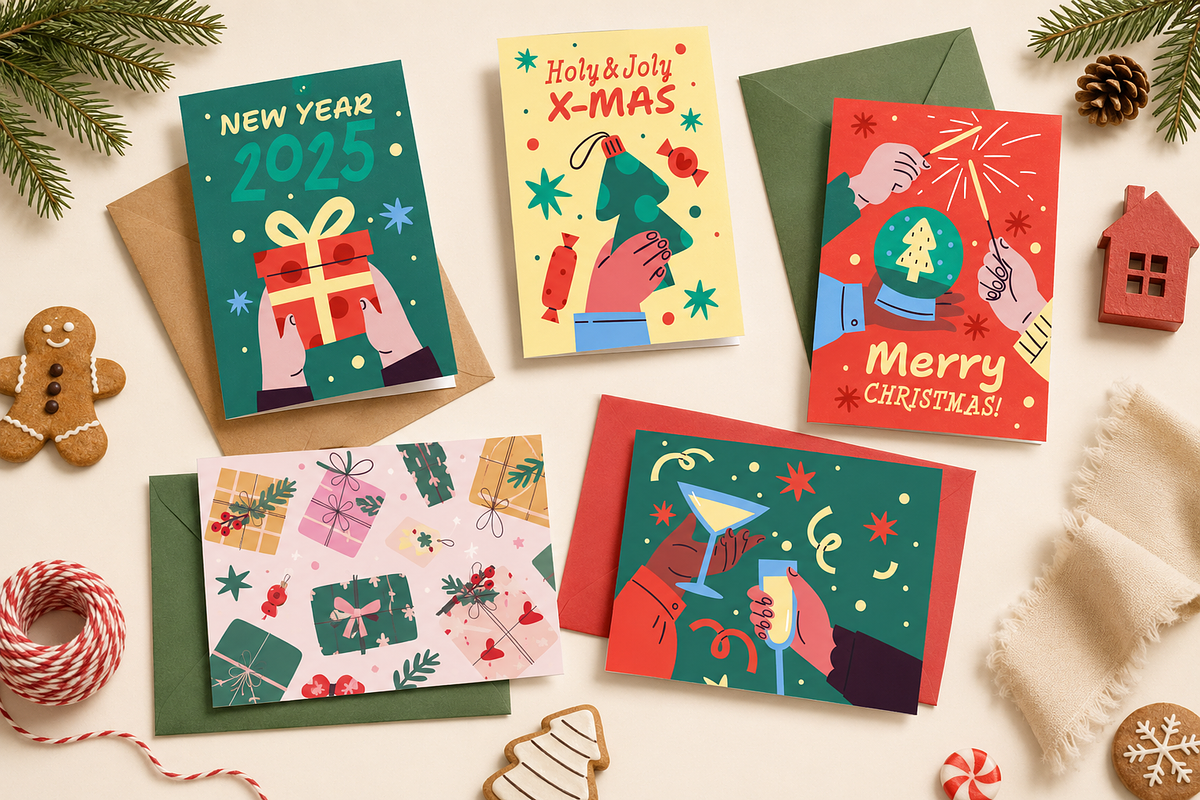 Christmas Decor Clipart, a Seasonal Illustration by Anna Studio (Photo 3 of 12)