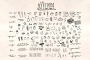 Kitchen Food 140+ Graphics Bundle!, a Food Illustration by Violet LeBeaux (Thumbnail 1 of 4)