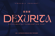 Dexurita, a Sans Serif Font by Dora Typefoundry (Thumbnail 1 of 10)