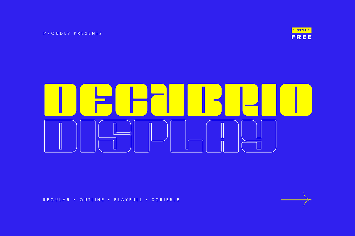 Decabrio - Display Fonts, a Font by Namara Creative Studio (Photo 2 of 10)