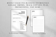 Online Shop Planner Template, a Stationery Template by BRANDcontent (Thumbnail 3 of 6)