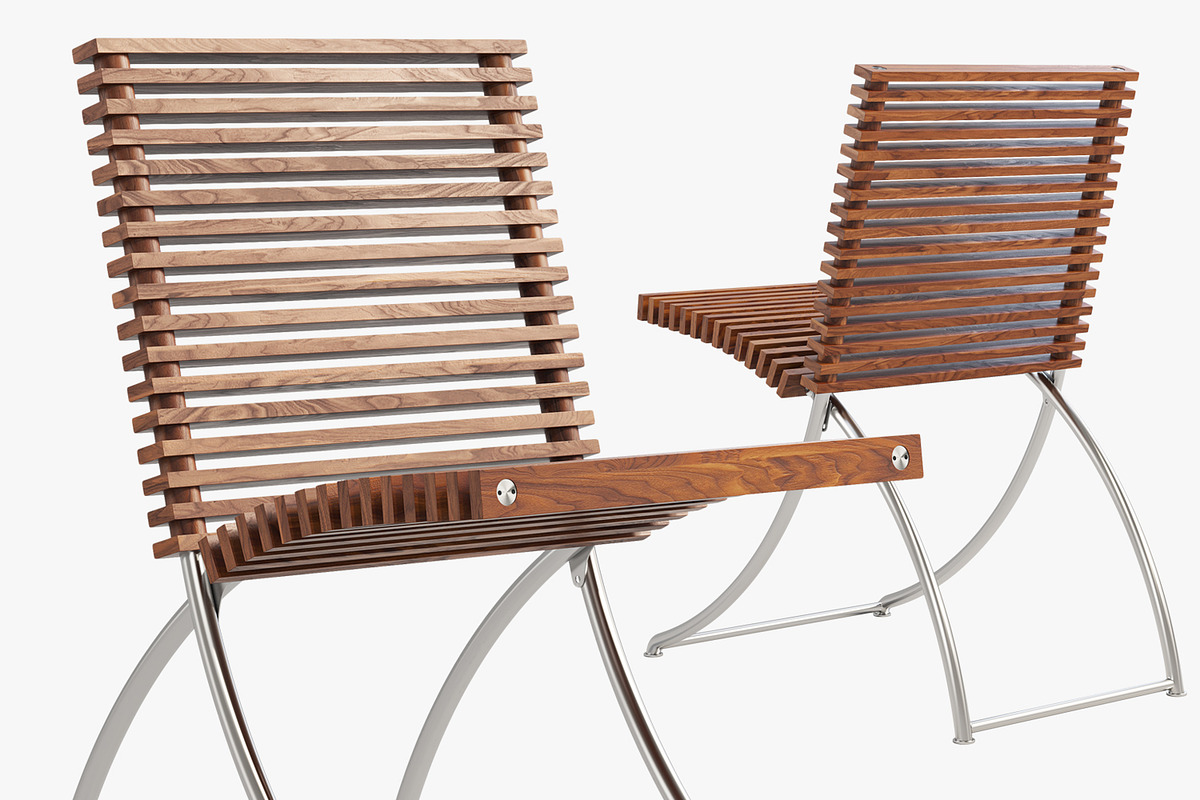 Beltempo Tropical dinner chair, a Furniture 3D Model by 3dmitruk (Photo 1 of 8)