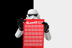 Star Wars Stormtrooper Mock-up