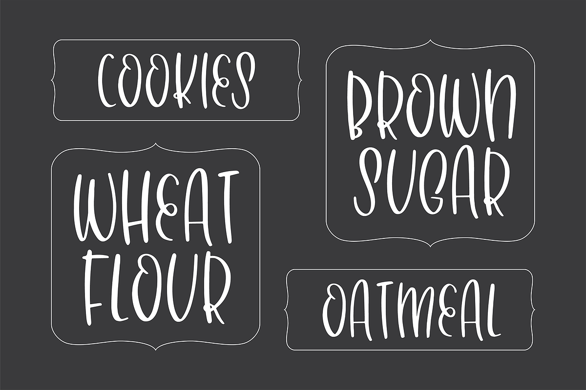 MINT SHAKE a Stylish Font preview 3