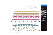 Procreate sequin brushes for fashion, a Brush Add-On by Illustration Tribe (Thumbnail 2 of 4)