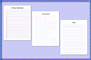 Self Care Planner For Canva KDP, a Stationery Template by Shumaya (Thumbnail 5 of 5)