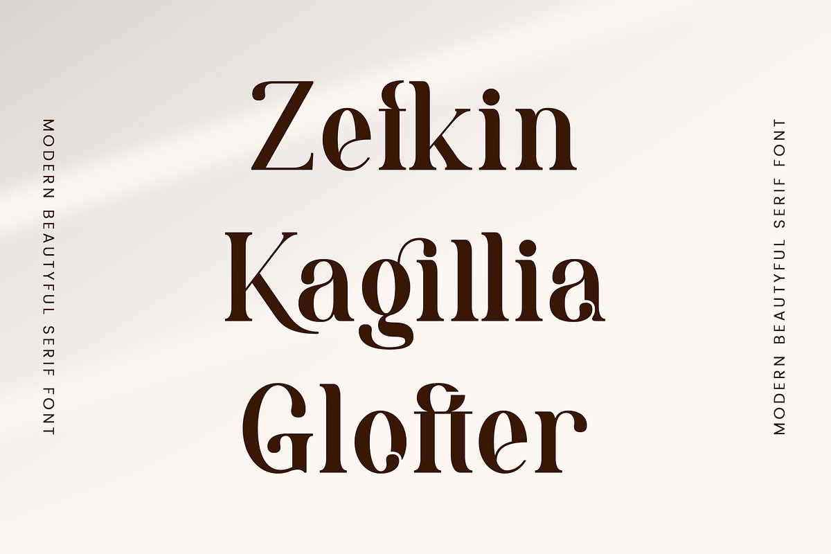 Rogale - Stylish Serif Font, a Serif Font by Aqeel_Art (Photo 9 of 12)