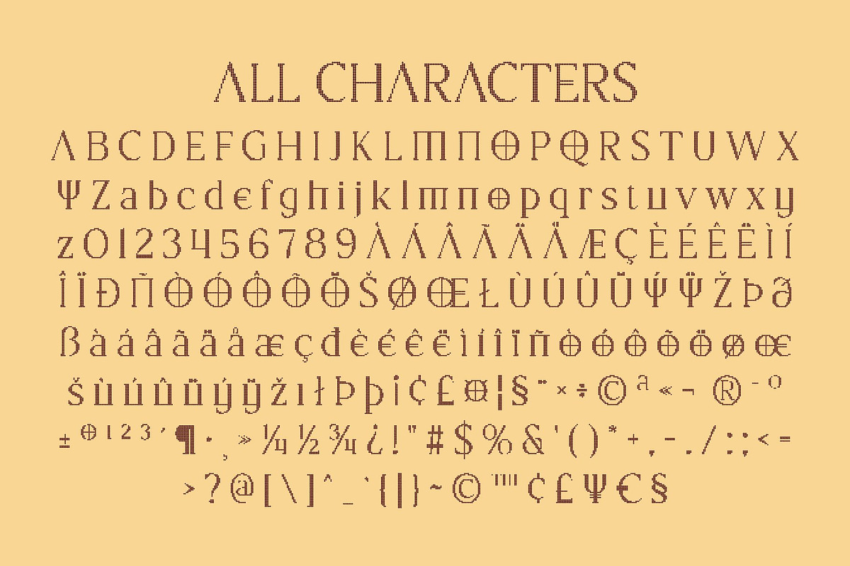 CS Yaeger Disco, a Serif Font by Craft Supply Co. (Photo 8 of 8)