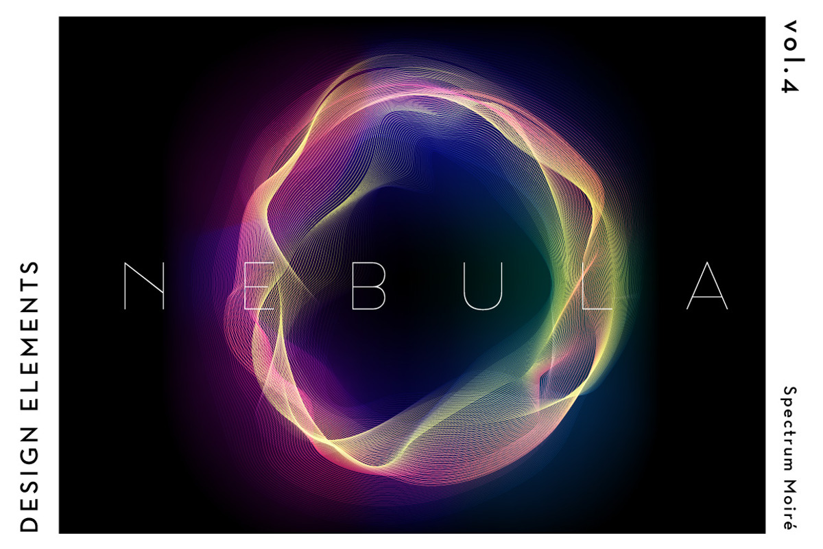 NEBULA: Moiré Design Elements, a Sport Illustration by kloroform (Photo 1 of 21)