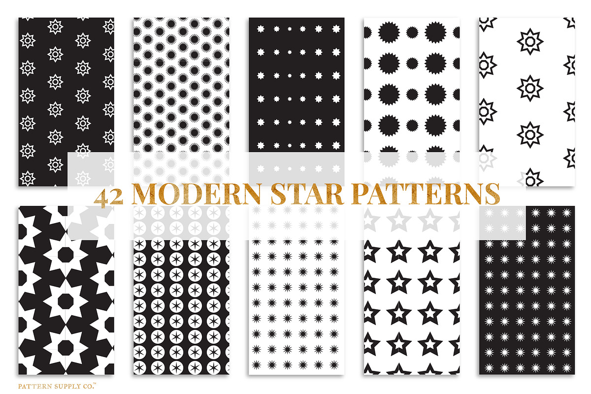 Fancy Geos II Collection - Bundle, a Pattern Graphic by Pattern Supply Co. (Photo 15 of 19)