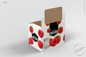 Retail Shelf Box 14 Packaging Mockup