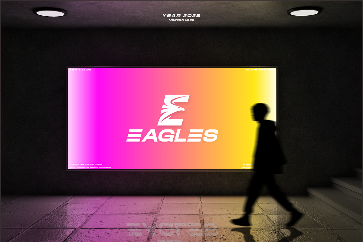Eagle Letter E Logo Bundle, a Branding & Logo Template by VectorCrow (Photo 12 of 16)