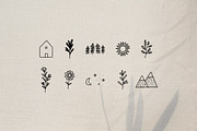 Hand Drawn Serif Font + Illustration, a Sans Serif Font by Irene Florentina Design (Thumbnail 8 of 8)