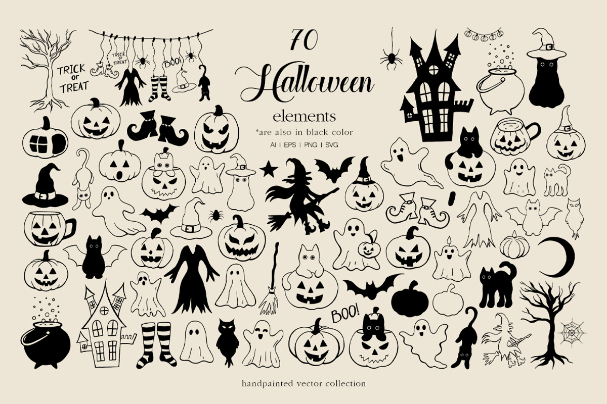 Whimsical Set Autumn Vibes, an Object Illustration by ViktoriyaD (Photo 11 of 22)