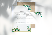 Elegant wedding invitation template, an Invitation Template by Samantha Logue (Thumbnail 2 of 4)