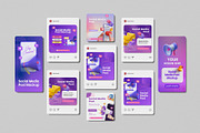 Social Media Instagram Post Mockup, an Advertising Mockup by Graphic Deal (Thumbnail 12 of 15)