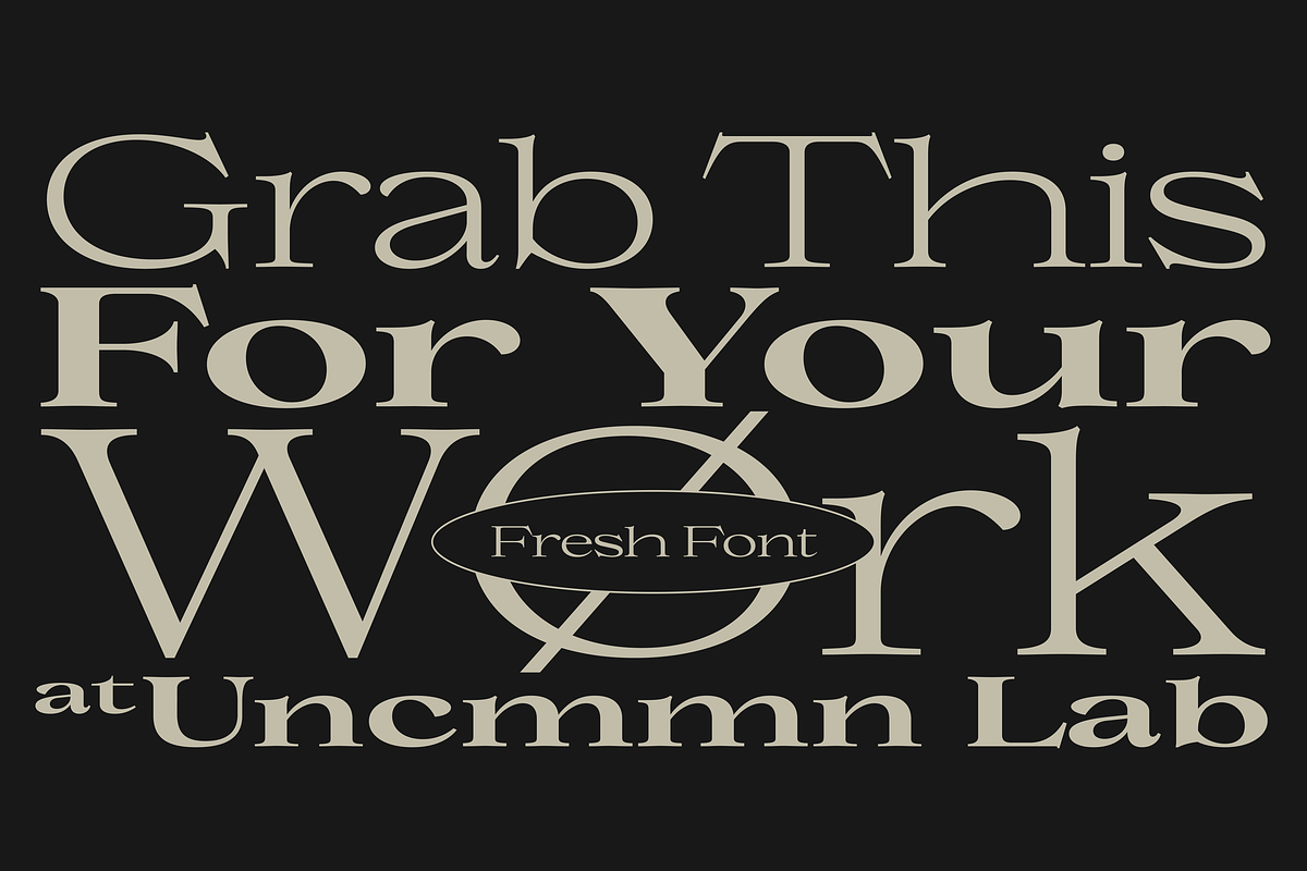 UNCMMN BUNDLE - 52 Premium Fonts, a Sans Serif Font by Kotivoro (Photo 11 of 22)