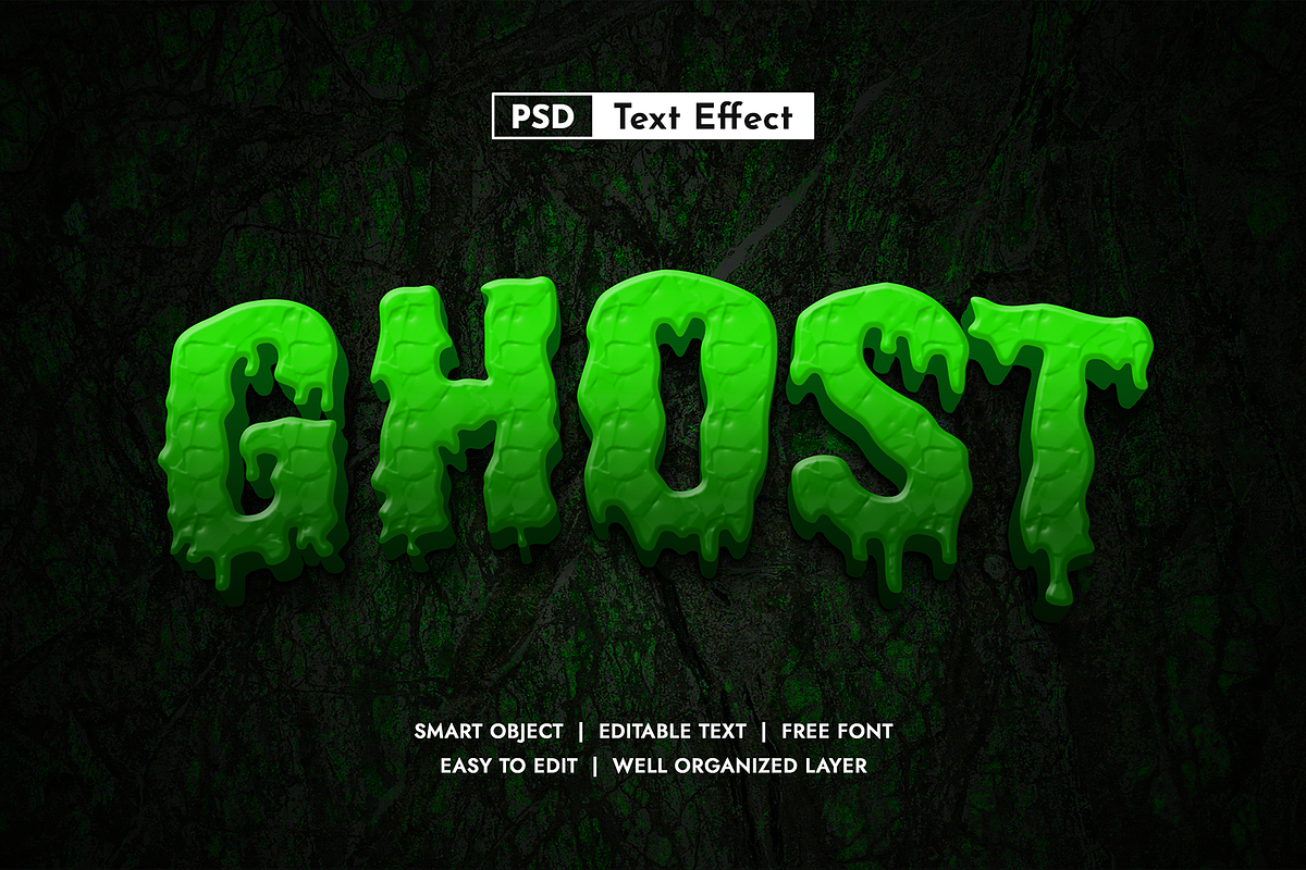 Set of Horror Text Effect Vol 2, a Layer Style Add-On by AKart (Photo 11 of 11)