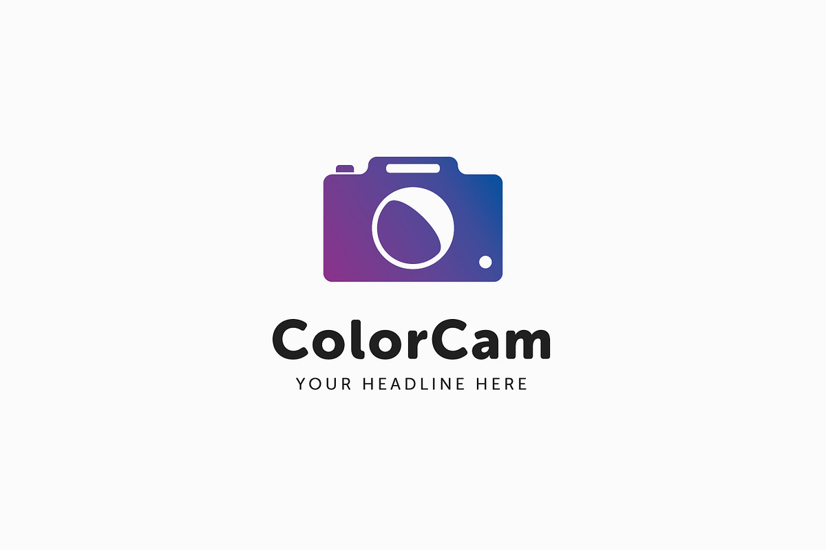 Color Cam Logo Template, a Branding & Logo Template by PixaSquare