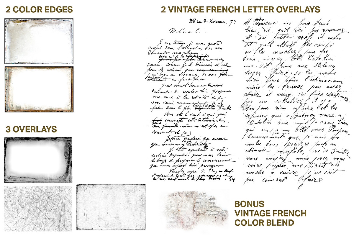 Glorious Grunge Textures, a Texture Graphic by French Kiss Collections (Photo 5 of 5)