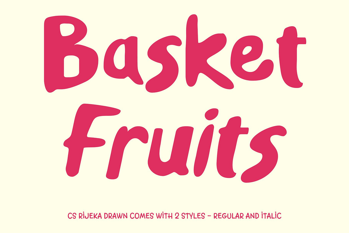 CS Rijeka Drawn, a Handwritten Font by Craft Supply Co. (Photo 4 of 8)