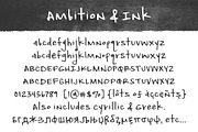 Ambition & Ink, a Script Font by Brittney Murphy Design (Thumbnail 3 of 5)