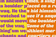 Geska Rolling - Groovy Retro Font, a Slab Serif Font by Kulokale (Thumbnail 5 of 10)