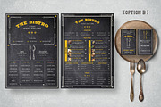 Elegant Art Deco Food Menu, a Flyer Template by BlueRobinStudio (Thumbnail 3 of 3)