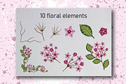 Hoya carnosa - floral collection, a Texture Illustration by LogvinArt (Thumbnail 2 of 8)