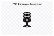 Microphone Icons Set, a Solid Icon by Designfour (Thumbnail 5 of 7)