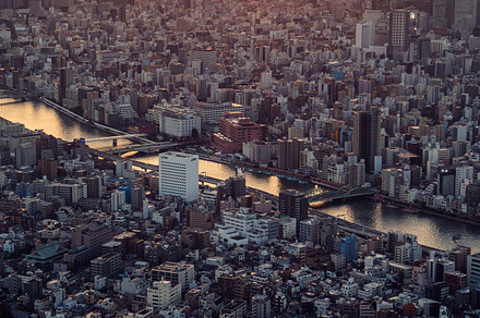 Tokyo skyline & Mt Fuji 2