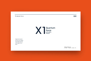 X1 - Brand Guidelines Keynote