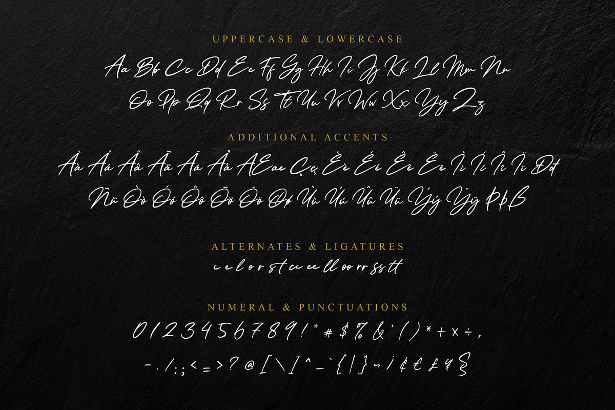 Wonderful Sunset - Beautiful Signatu, a Script Font by Almarkhatype (Photo 9 of 10)