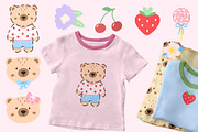 Kawaii Bear Vector Seamless Patterns, a Pattern Graphic by alia.kurianova (Thumbnail 9 of 9)