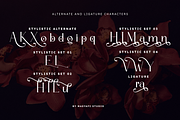 Aloura - Luxury Logo Font, a Serif Font by Masyafi Studio (Thumbnail 8 of 9)