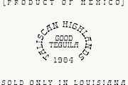 MC Del Toro - Regular and Stamped, a Slab Serif Font by McLetters (Thumbnail 3 of 8)