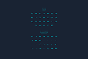 Pondar - Modern Futuristic Typeface, a Sans Serif Font by Letterna (Thumbnail 3 of 4)