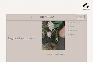 The Studio Fluid Squarespace 7.1