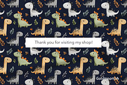 Roar baby roar Patterns & Clipart, an Animal Illustration by GoldmoonUA (Thumbnail 5 of 5)