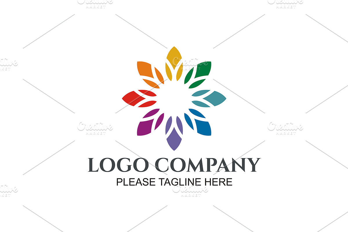 20 Logo Flower Templates Bundle, a Branding & Logo Template by Friendesigns (Photo 8 of 21)