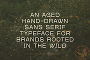 Rewilding, a Sans Serif Font by Chelsea Burkett (Thumbnail 3 of 8)
