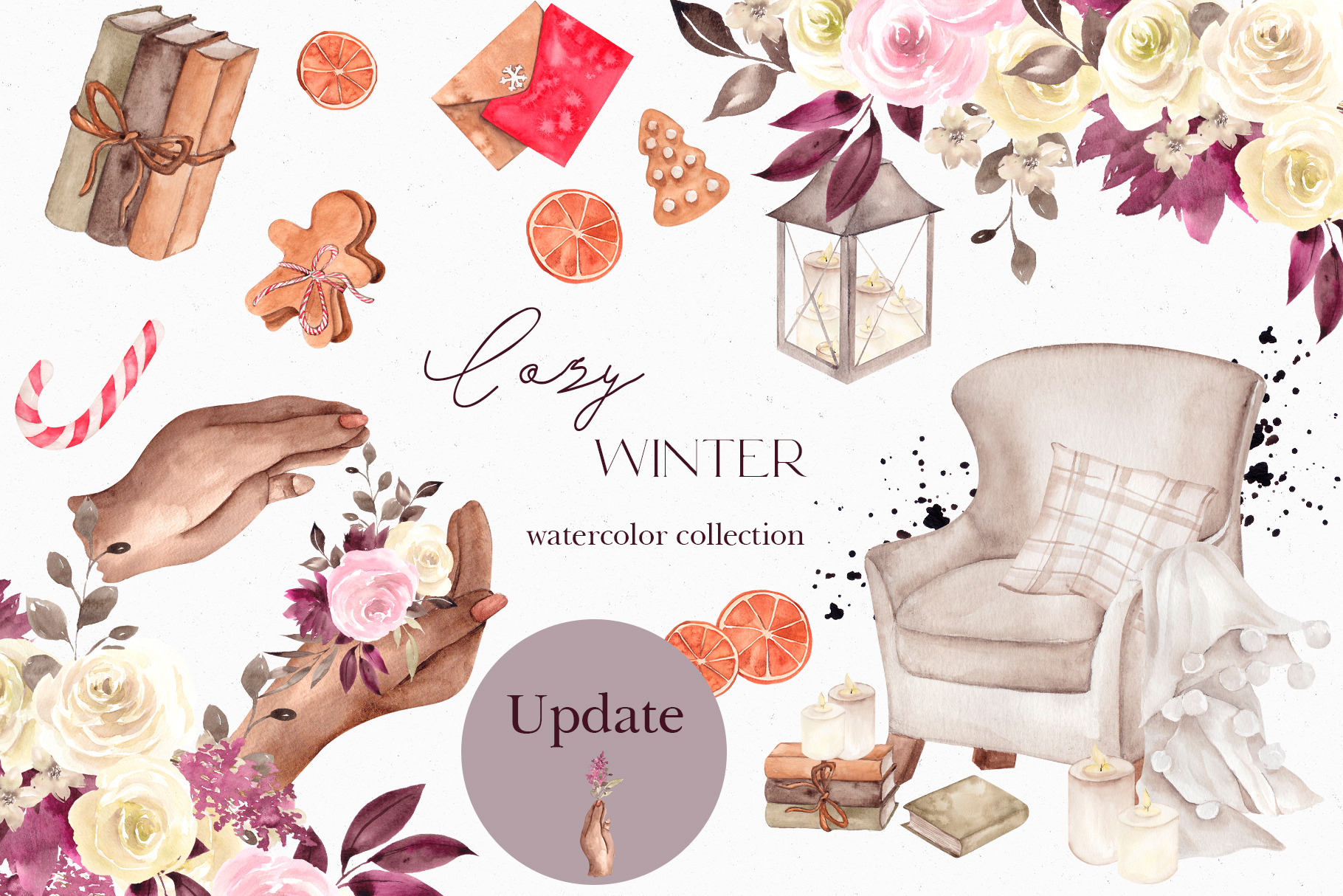 Winter creator. Cozy winter collection