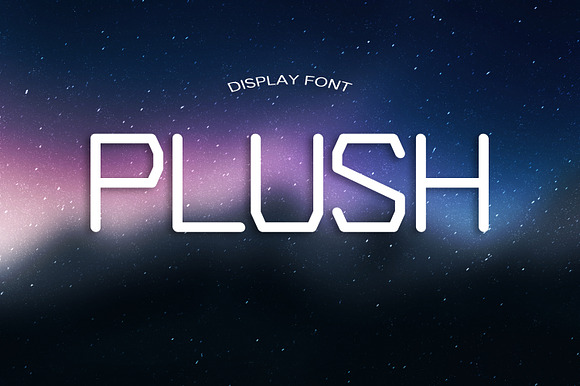 PLUSH font preview 4
