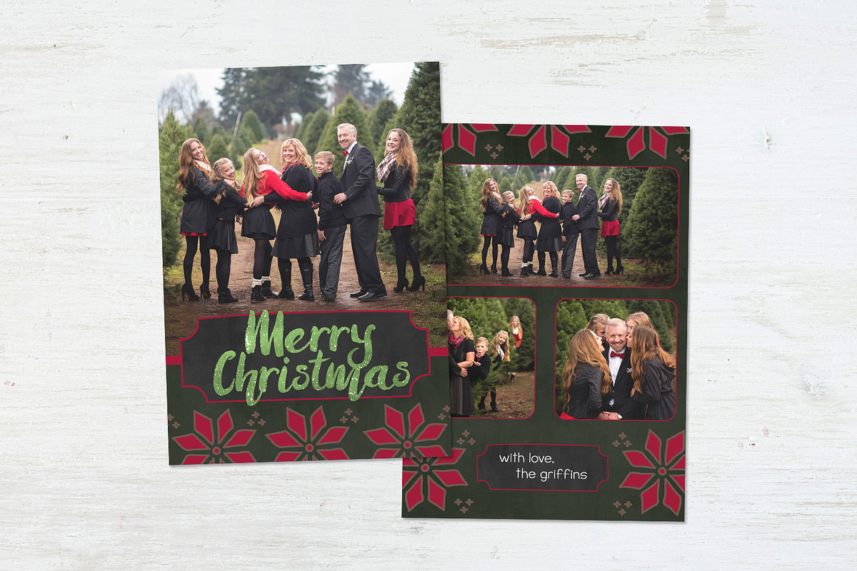 Christmas Card | Festive Pine, a Card Template by Sleeklens (Photo 2 of 4)