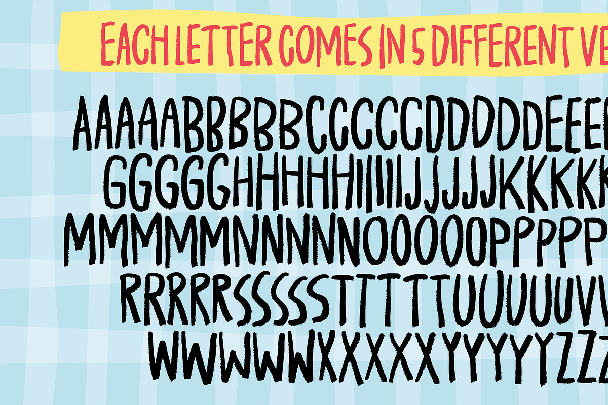 Brainflux, a Handwritten Font by pizzadudedotdk (Photo 5 of 8)