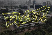 Graffiti Wildstreet Fonts, a Font by tomatstudio (Thumbnail 3 of 8)