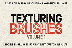 Texturing Brushes Set Volume 1