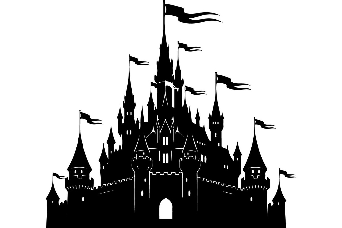 Fantasy Castle Silhouette, an Object Graphic by Creativeshirt (Photo 12 of 20)