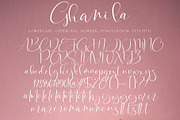 Ghanila, a Script Font by pineungtype (Thumbnail 11 of 11)